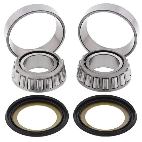 Autres pièces de montage All-Balls Racing Steering head bearing kit 22-1044 Gris