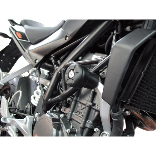 Motorrad Sturzpads & -bügel B&G Sturzpads Racing Alu schwarz für Triumph Sprint RS/ST 955i