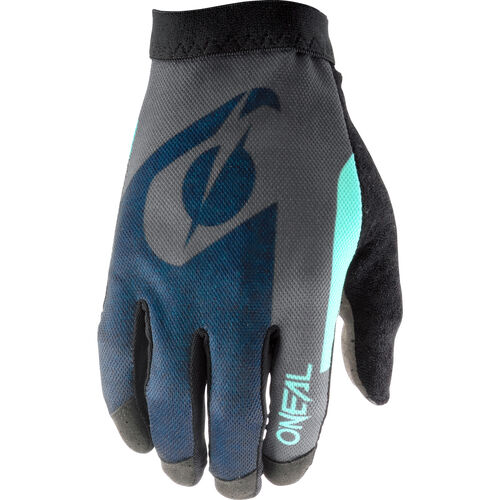 Motocross Handschuhe O'Neal AMX Altitude Cross Handschuh kurz Blau