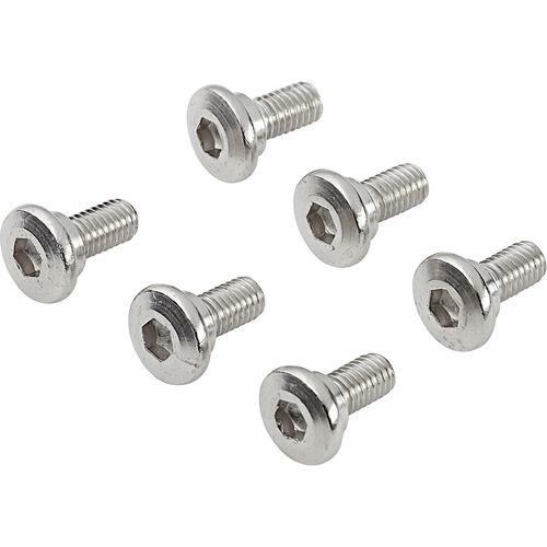 Motorcycle Brakes Accessories & Spare Parts TRW Lucas disc screws  6 pieces MSW106BO M6x11mm
