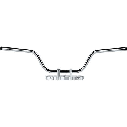 Guidons TRW Lucas guidon Touring High 22mm MCL112SC chrome Neutre