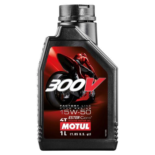 Motul Fully synthetic motor oil 300V 4T FL Road Racing 15W50