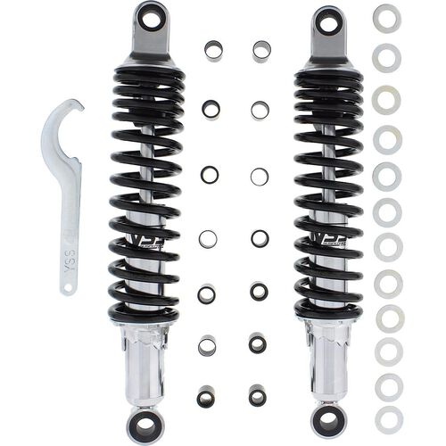 Motorcycle Suspension Struts & Shock Absorbers YSS shock absorber D-line stereo black 350 for Honda CB 500 /S