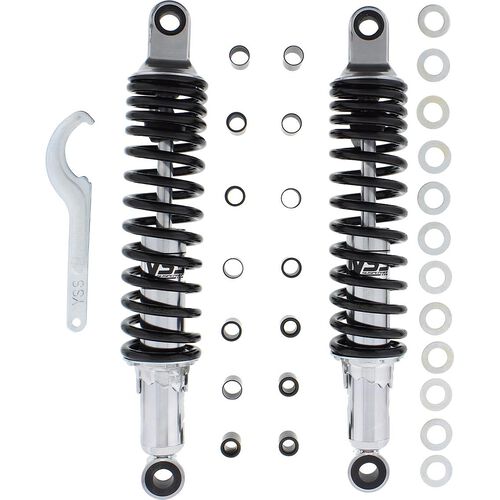 Jambes de suspension & amortisseurs de moto YSS amortisseur D-série Stereo noir 350 pour Honda CB 500 /S