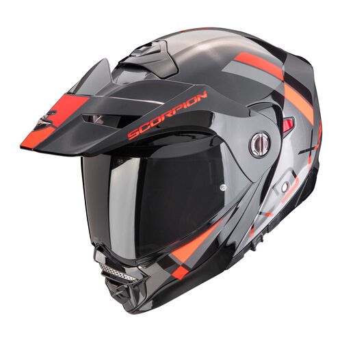 Flip Up Helmets Scorpion EXO ADX-2 Black