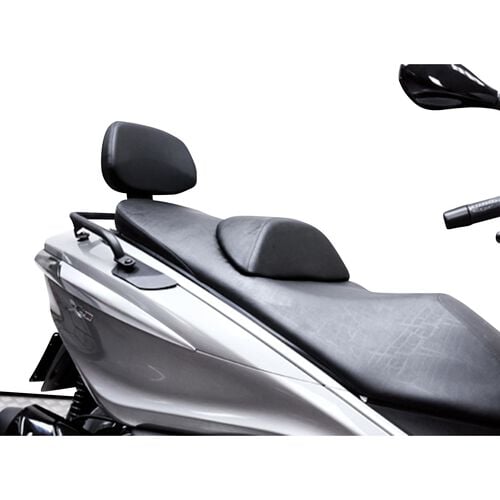 Sièges & housses de siège pour moto Shad Passager Dossier Piaggio X10 125/350/500 noir Neutre