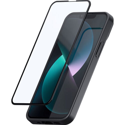 Support de smartphone & de navigateur pour moto SP Connect Glass Screen Protektion pour iPhone 13 Mini Bleu