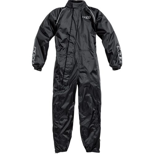 Vêtements de pluie moto FLM Sports Costume de pluie 2.0 Noir