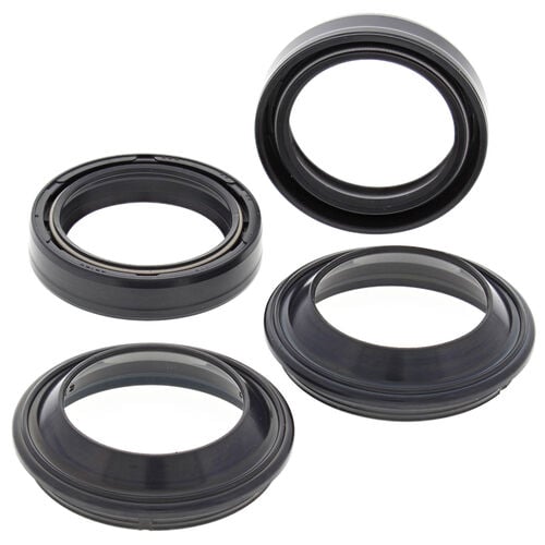 All-Balls Racing Fork oil seals with dust caps 56-125 39x52x11 mm Black