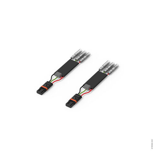 Elektrik sonstiges Rizoma Adapterkabel für Blinker an OEM-Stecker EE213H hinten für BM Rot