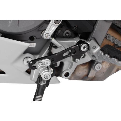 Pédale de moto SW-MOTECH manette alu pour Ducati Multistrada 950/1260 Gris