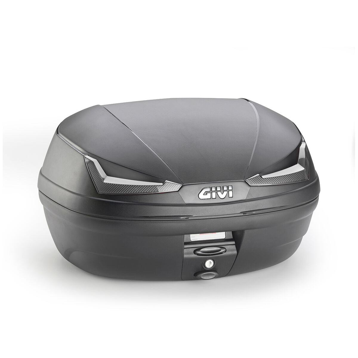 Givi Topcase Monolock Simply 45 Liter E455NT schwarz/transparent