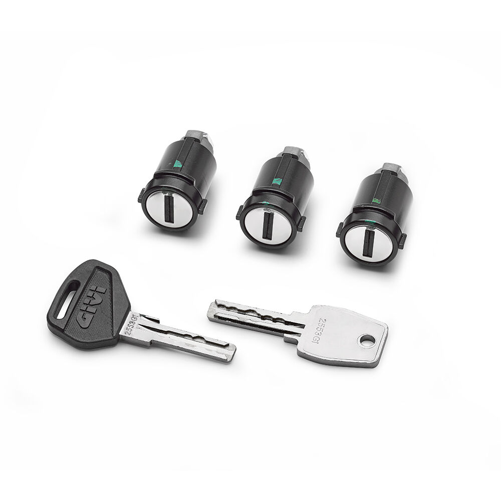 Givi Security Lock Ersatzschloss Satz SLR103 (3x SLR101)