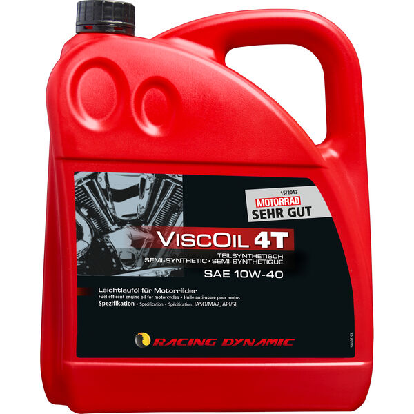 Motoröl Viscoil 4T SAE 10W-40 teilsynthetisch 4000 ml