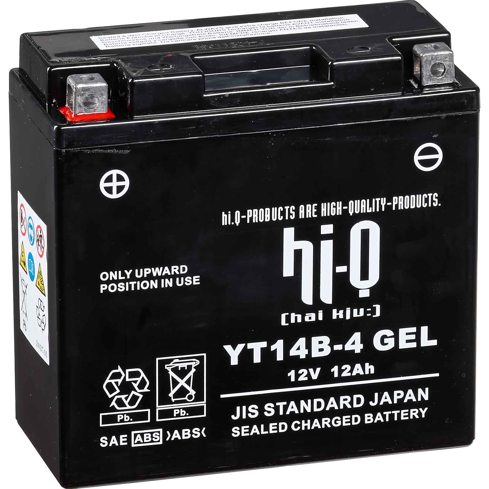 Gel Batterie MF12V10-3A, YB10L-A2 12V 10AH für Piaggio Beverly Roller jetzt  bestellen