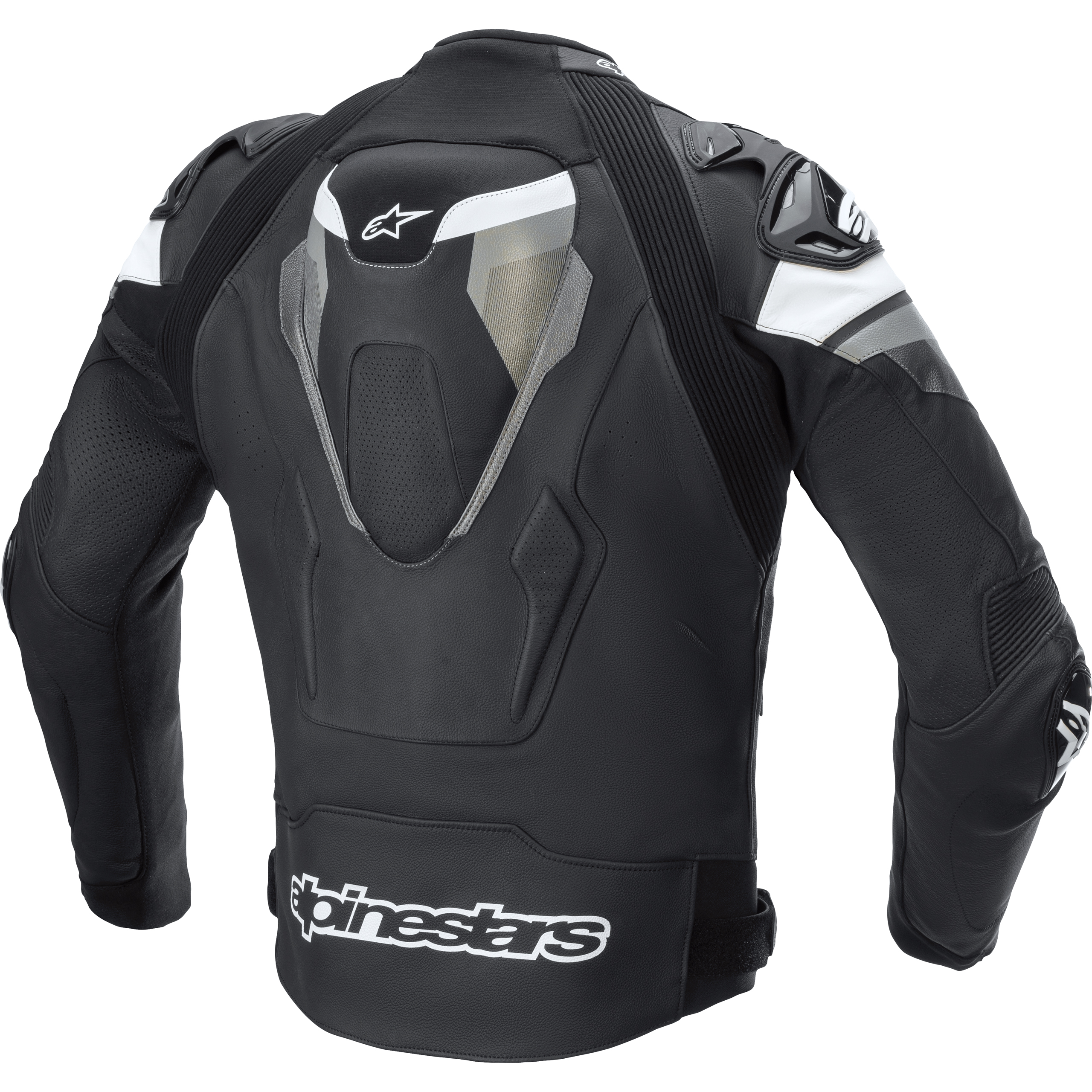 Buy Alpinestars Atem V4 leather jacket black/gray/white 56 - POLO Motorrad