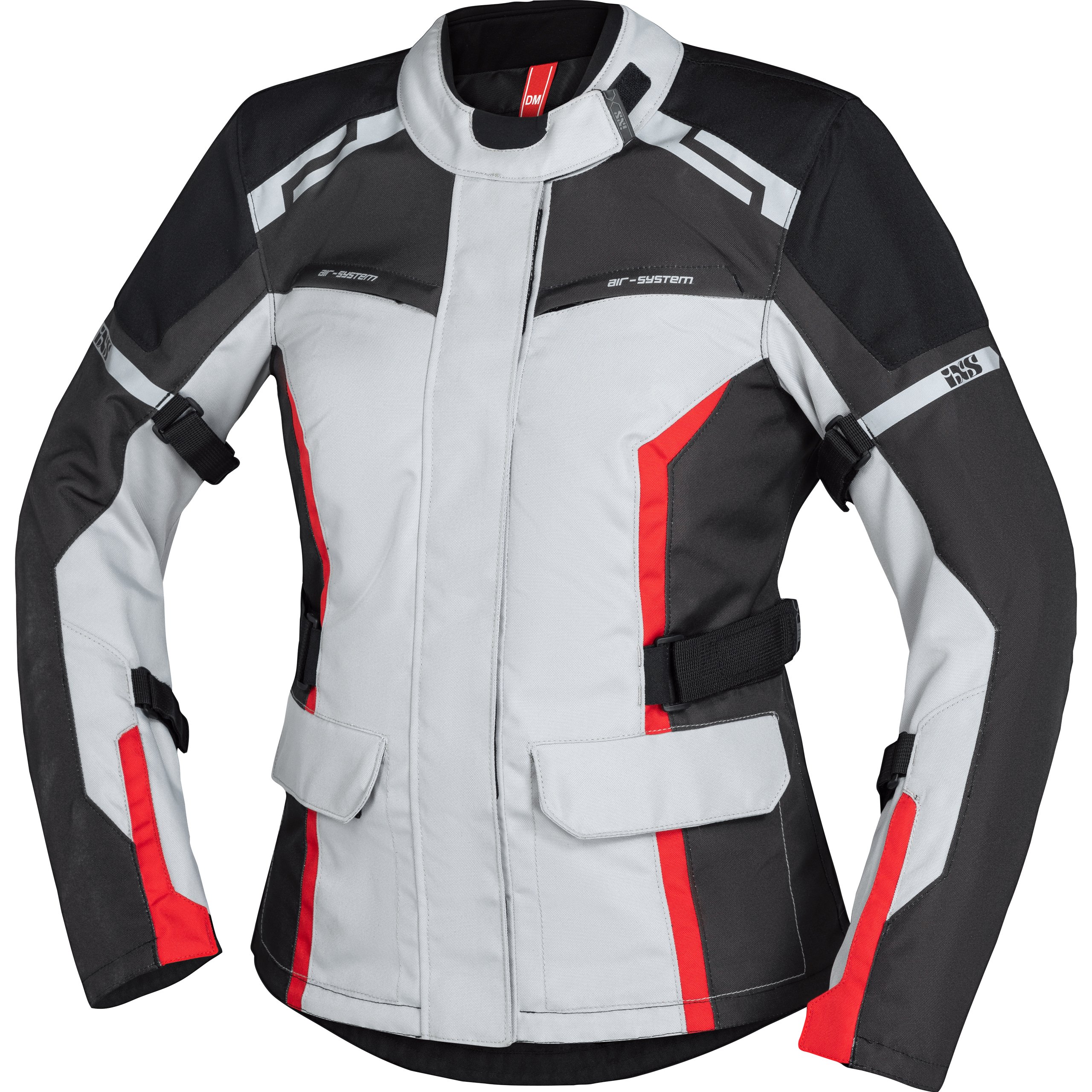 Buy IXS Evans ST 2.0 Tour Lady Textile Jacket Red POLO Motorrad