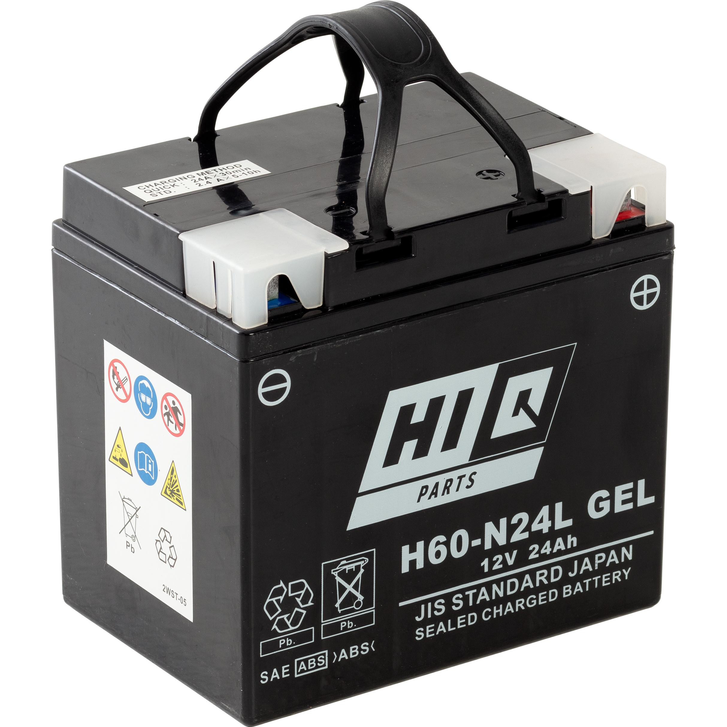 Hi-Q Batterie AGM Gel geschlossen H60-N24L, 12V, 24Ah (Y60-N24L) Neutral  kaufen - POLO Motorrad