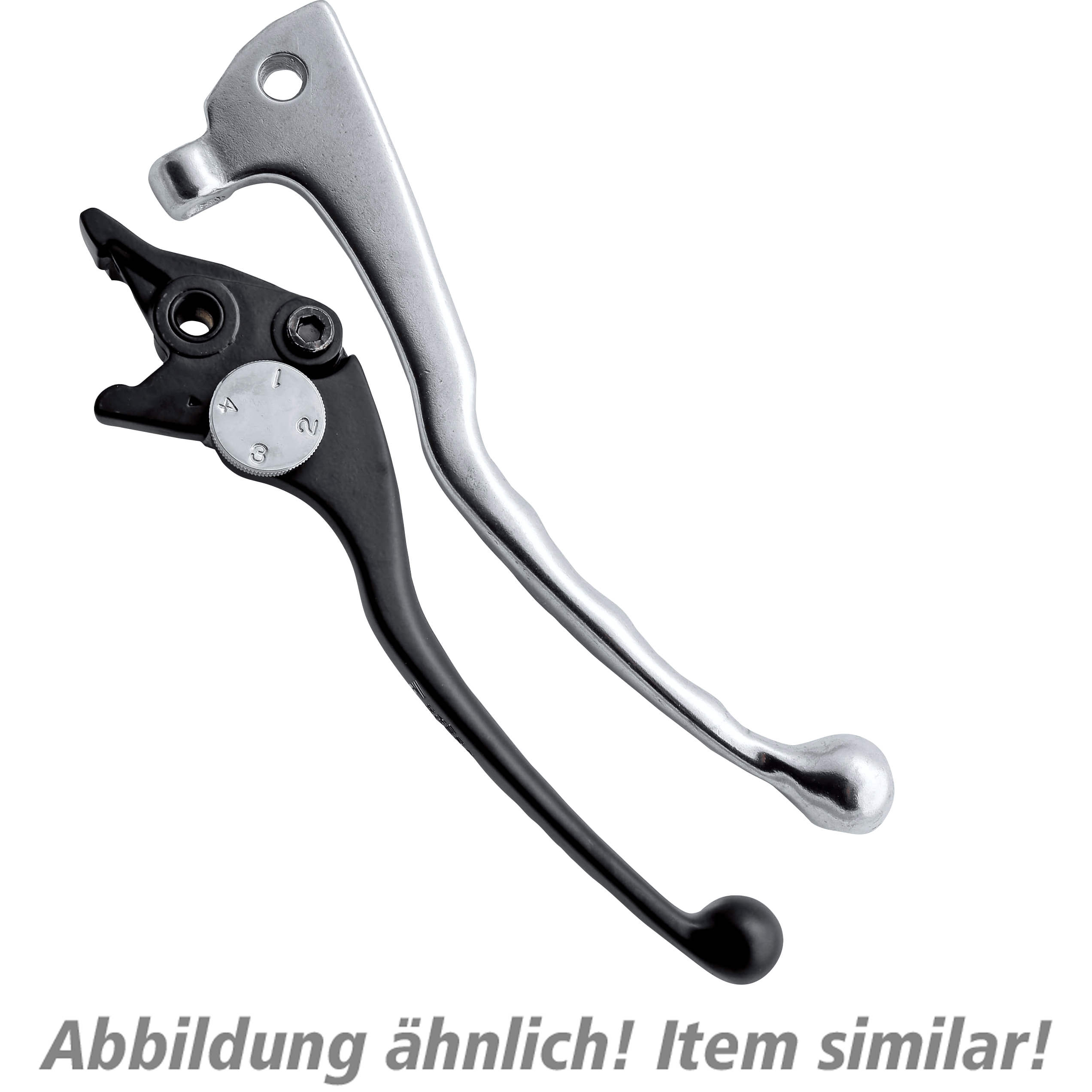 Buy Shin Yo brake lever like OEM silver 420 JY-1780-P for Kawasaki 