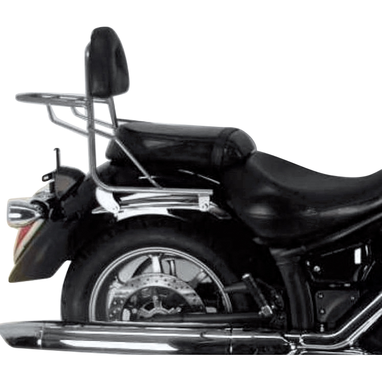 Sissy bar with luggage rack chrome for XVS 1300 Midnight Sta