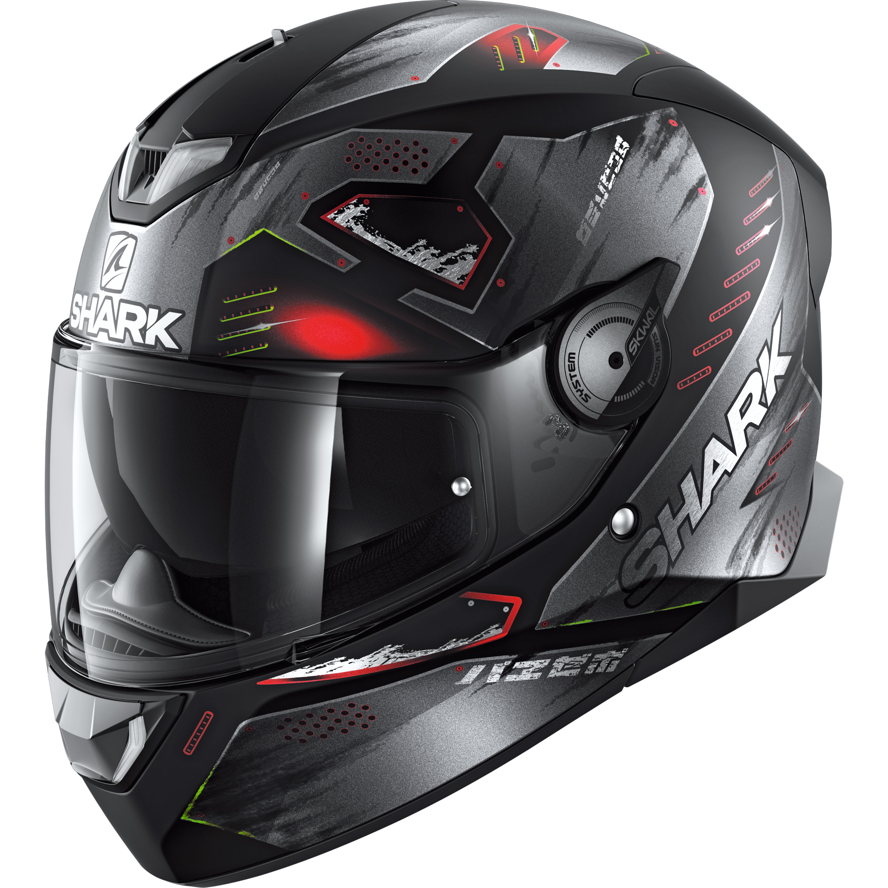 Shark helmets SKWAL 2 Venger Mat Rot Dekor M