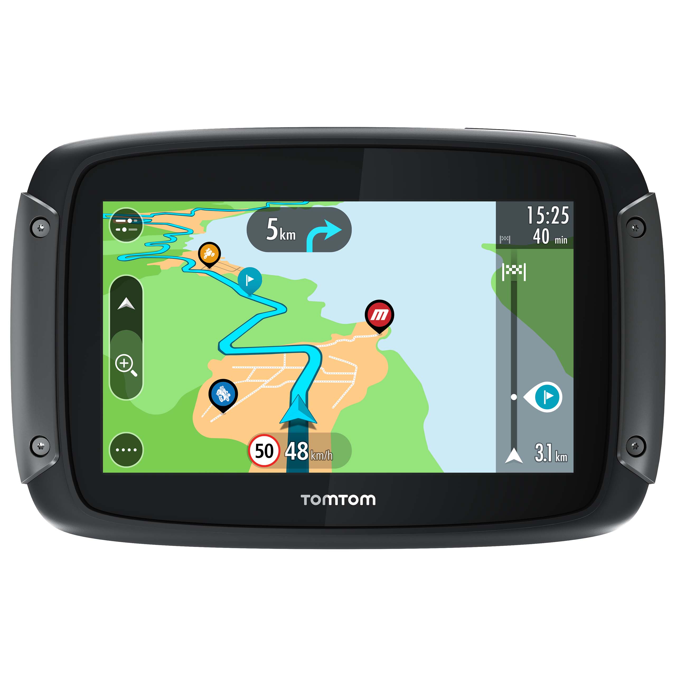 TomTom Rider 550 WORLD Premium Pack 4,3" Motorrad/Auto-Navi